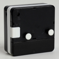 Часы будильник настольные, на батарейках, с подсветкой, 5.6 х 5.6 х2.5см, циферблат d-5 см