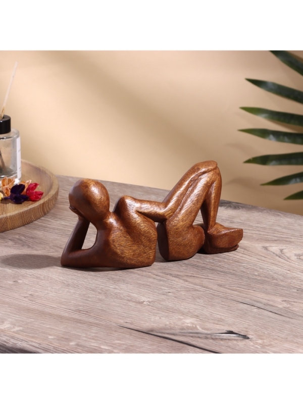 Сувенир "Ожидание" дерево суар, 14х10х25 см