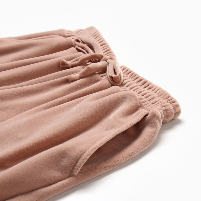 Костюм детский (свитшот, брюки) KAFTAN Plushy р.30 (98-104), бежевый Костюм детский (свитшот, брюки) KAFTAN Plushy р.30 (98-104), бежевый