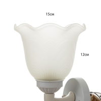 Бра "Магдалена" Е27 40Вт белый Бра "Магдалена" Е27 40Вт белый