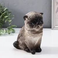 Копилка  Котенок Васька сиамский, 16 см