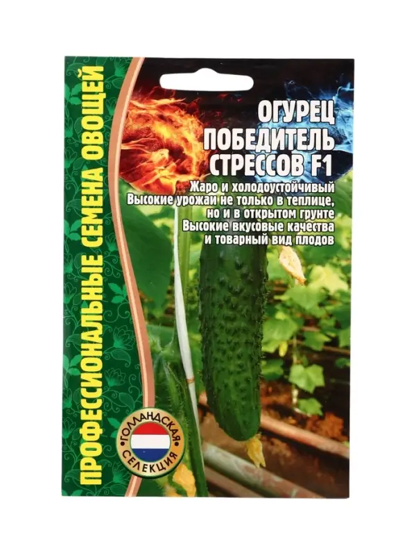 Семена Огурец Победитель Стрессов F1  5+1 шт.  12.29 г.