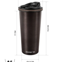 Термокружка термос для чая и кофе 500мл Megapolis-500TM