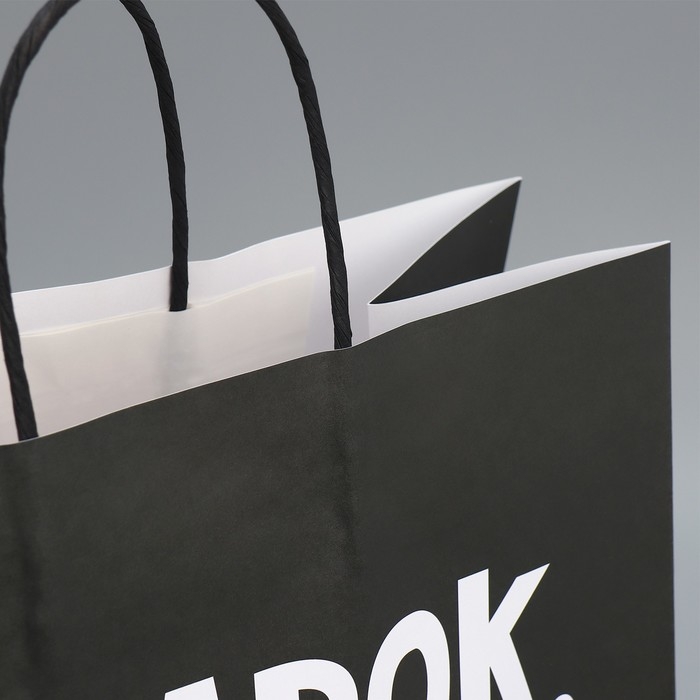 Пакет подарочный крафтовый, упаковка, &laquo;Киса&raquo;, 28 х 32 х 15 см