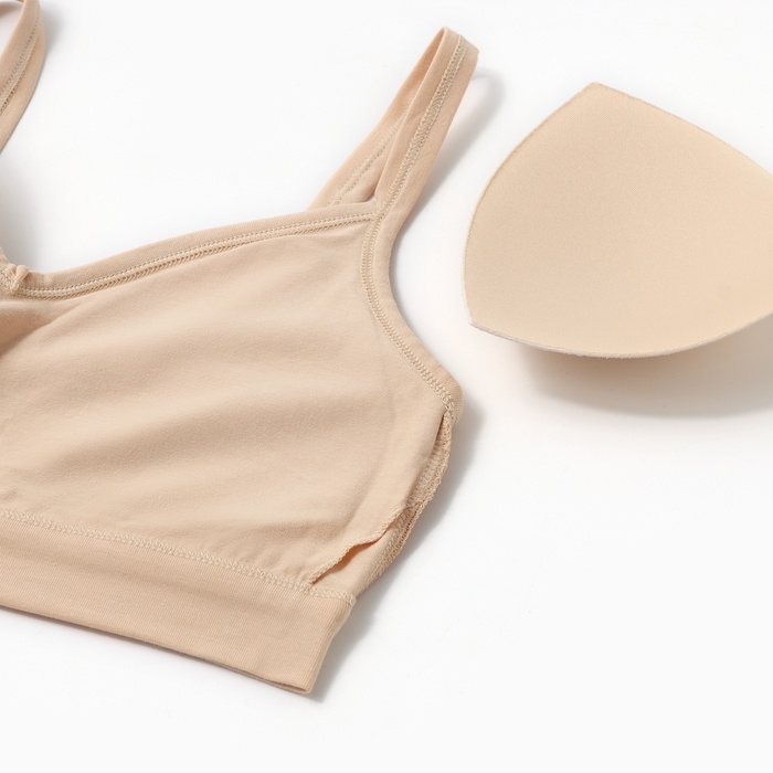 Бюстье женское, цвет бежевый, размер 46 (M)