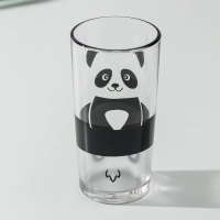Стакан высокий для молока Доляна &laquo;Панда&raquo;, 230 мл