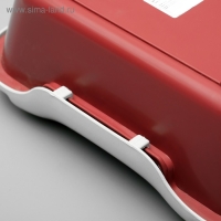 Туалет с бортом "Бэлла", 37 х 27 х 11,5 см, красный Туалет с бортом "Бэлла", 37 х 27 х 11,5 см, красный