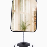 Зеркало на гибкой ножке, зеркальная поверхность 14,5 &times; 19,5 см, цвет МИКС