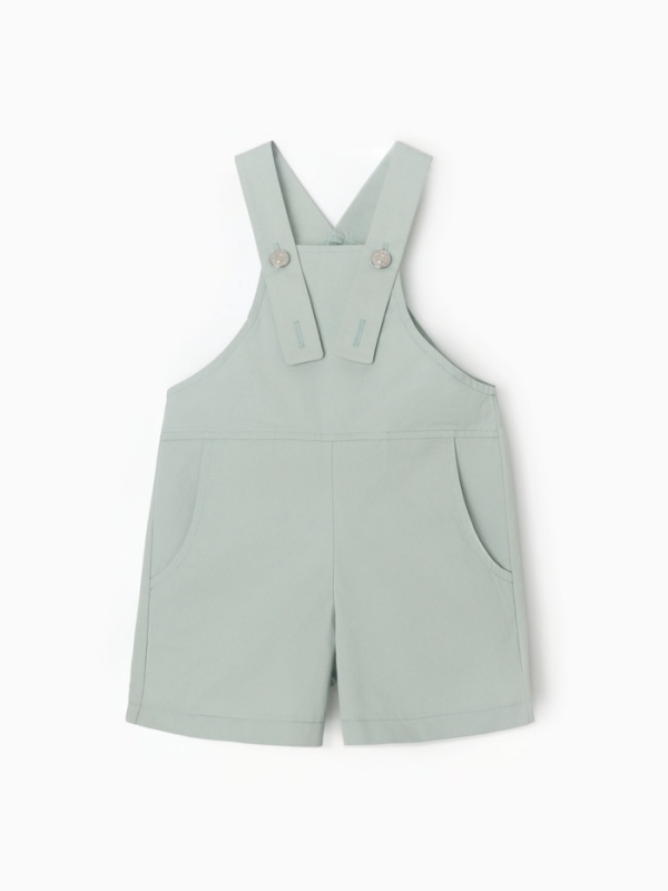 Комбинезон детский MINAKU: Jeans collection, цвет серо-голубой, рост 104 см