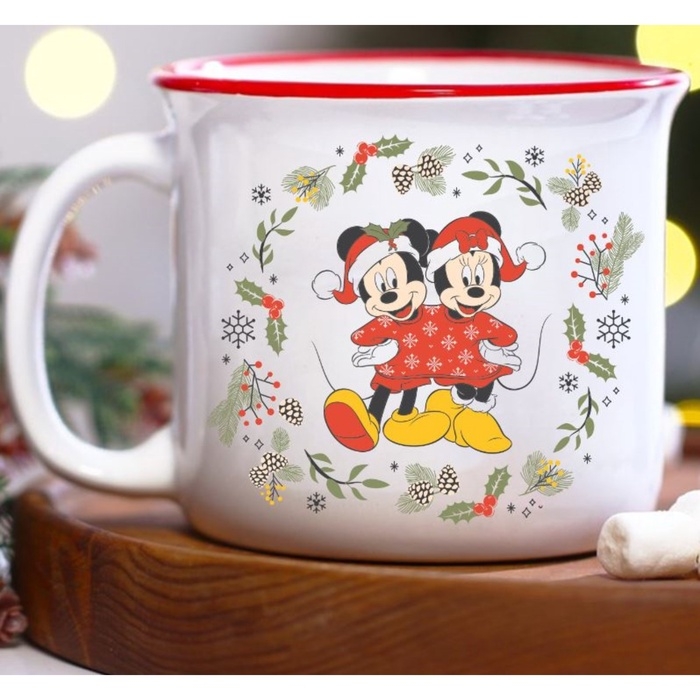Кружка керамическая новогодняя &laquo;С новым годом!&raquo; Микки Маус и друзья, 250 мл