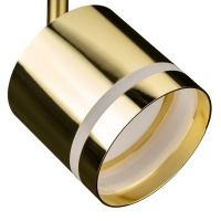 Светильник трек-й ARTLINE повор-й 85x80mm GX53 230В алюм/пласт 4м&sup2; золото 59868 2 Ritter