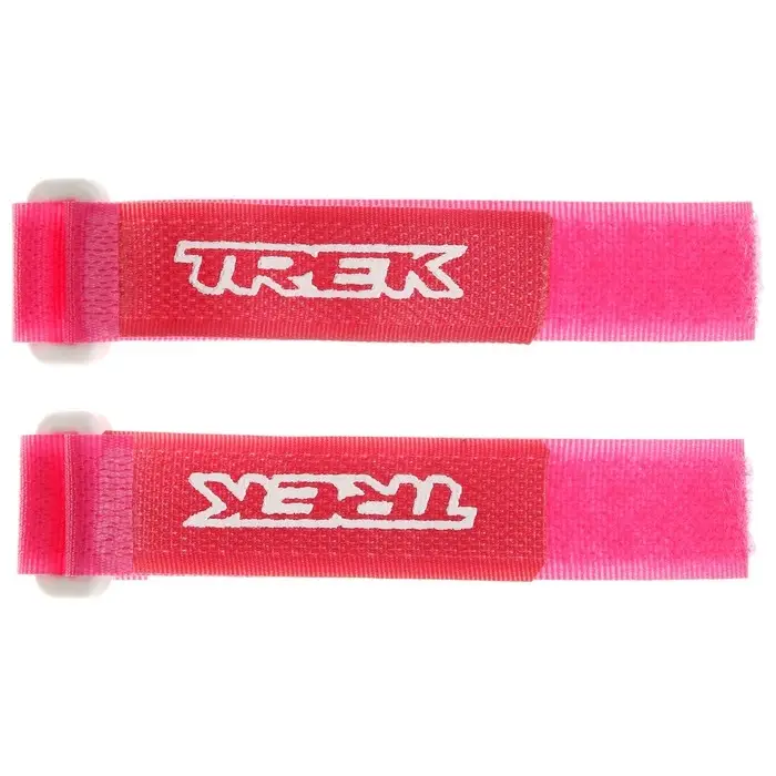 Зажим-липучка для лыж, узкий, цвет фуксия, чёрный