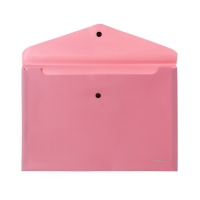 Папка-конверт на кнопке А4, 180 мкм, ErichKrause "Soft Manga", тиснение "софт-тач", непрозрачная, микс