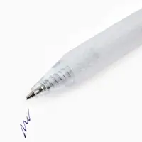 Ручка шариковая с резиновым держателем "Ты вдохновляешь", синяя паста 0.5 мм