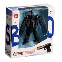 Робот &laquo;Пистолет&raquo;, трансформируется, с металлическими элементами