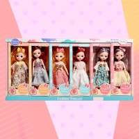 Кукла шарнирная &laquo;Цветочный стиль&raquo;, МИКС