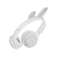 Наушники беспроводные Y08R, накладные, детские, BT 5.1, подсветка, 400 мАч, белые Наушники беспроводные Y08R, накладные, детские, BT 5.1, подсветка, 400 мАч, белые