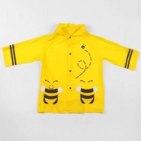 Дождевик детский "Пчёлки" на кнопках с капюшоном, размер L, рост 110-120 см Дождевик детский "Пчёлки" на кнопках с капюшоном, размер L, рост 110-120 см