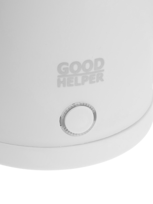 Чайник электрический GOODHELPER KPS-186C, пластик, нерж. сталь, 1.8 л, 1800 Вт, белый