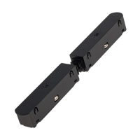 Коннектор питания прямой для магнитного трекового шинопровода, серия "Broad", IP20, черный   1060811