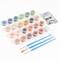 Картина по номерам на новый год на холсте с подрамником &laquo;Новогоднее волшебство&raquo;, 40 х 50 см