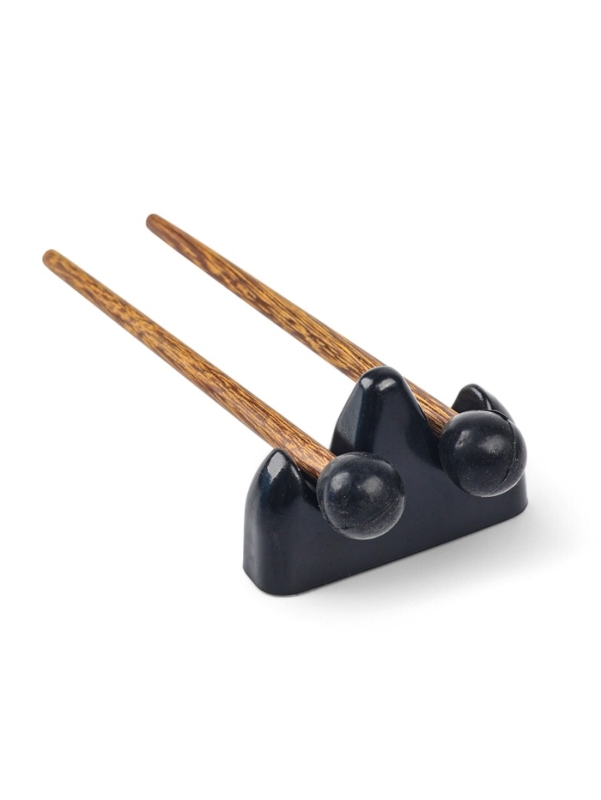 Глюкофон - музыкальный инструмент, цветок белый, 11 лепестков, 18 х 18 х 11 см