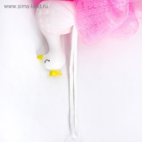 Игрушка-мочалка для купания, детская &laquo;Лебедь&raquo;