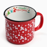 Кружка керамическая новогодняя &laquo;Happy New Year&raquo; Микки Маус и друзья, 250 мл
