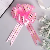 Бант - шар №3 &laquo;Золотое сечение&raquo;, розовый