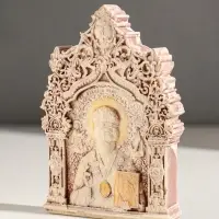 Икона с подвесом "Николай Чудотворец", размер 12х8х2 см,гипс, роспись