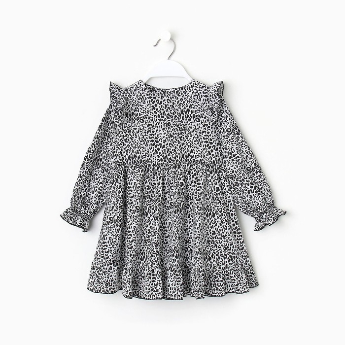 Платье детское KAFTAN Платье детское KAFTAN "Леопард", размер 30 (98-104 см)
