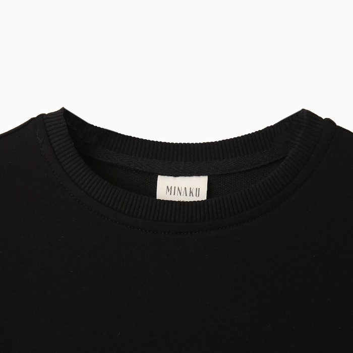 Платье для девочки MINAKU, цвет чёрный, рост 122 см Платье для девочки MINAKU, цвет чёрный, рост 122 см