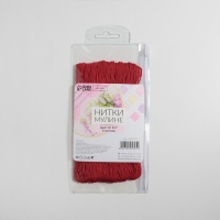 Нитки мулине, 8 ± 1 м, 6 шт, цвет красный №817 Нитки мулине, 8 ± 1 м, 6 шт, цвет красный №817