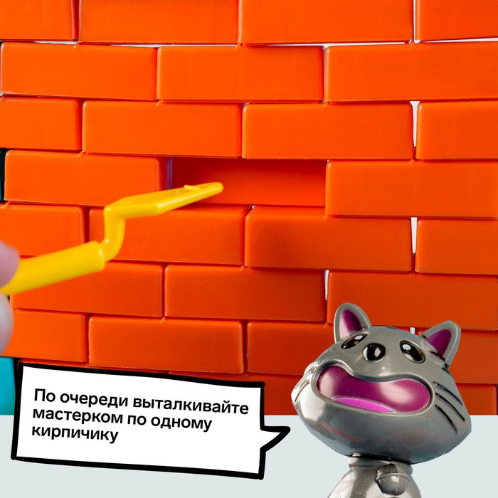 Настольная игра «Спаси кота», ловкость, 2-4 игрока, 3+ Настольная игра «Спаси кота», ловкость, 2-4 игрока, 3+