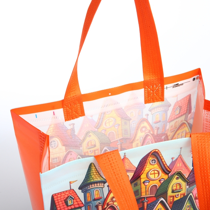 Сумка детская без застёжки, цвет оранжевый Сумка детская без застёжки, цвет оранжевый