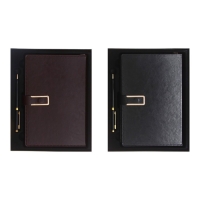 Ежедневник недатированный, обложка ПВХ, формат А5, 140 листов, клетка, с ручкой, подарочная коробка, МИКС