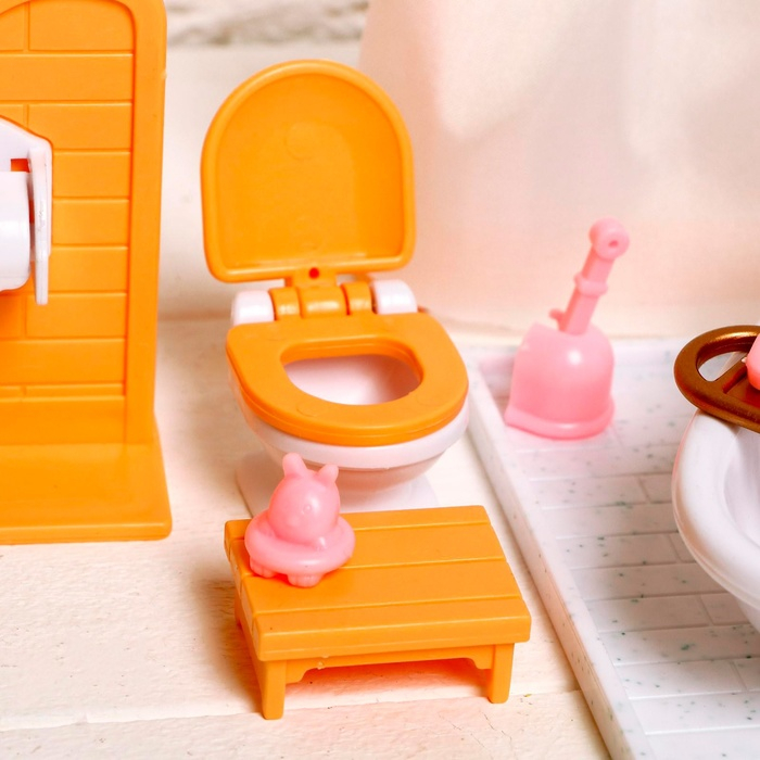 Набор мебели &laquo;Ванная комната&raquo; для зверей