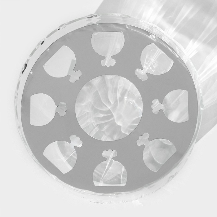 Подставка стеклянная для подогрева Доляна &laquo;Диана&raquo;, 13&times;9 см