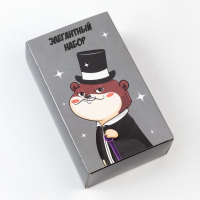 Набор мужских носков "Джентльмен " 2 пары, размер  41-44 (27-29 см)