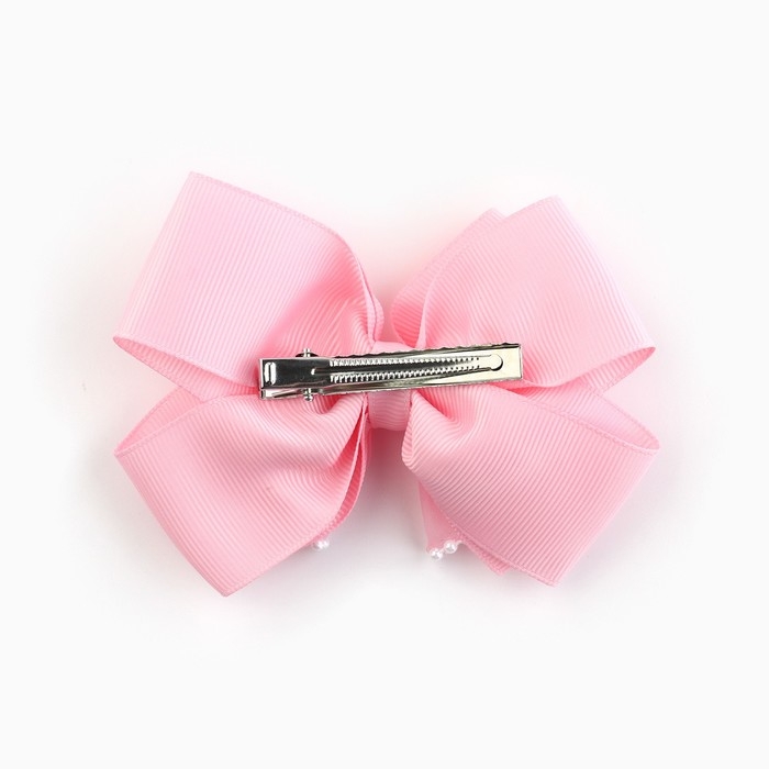 Выпускной. Бант для волос на заколке, 11 см, Принцессы