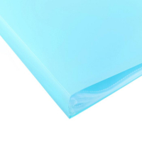 Папка А4 Calligrata, 80 прозрачных вкладышей, 700 мкм, бирюзово-голубой Папка А4 Calligrata, 80 прозрачных вкладышей, 700 мкм, бирюзово-голубой