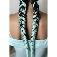 ZUMBA Канекалон однотонный, гофрированный, 60 см, 100 гр, цвет нежно-голубой(#AY25) ZUMBA Канекалон однотонный, гофрированный, 60 см, 100 гр, цвет нежно-голубой(#AY25)