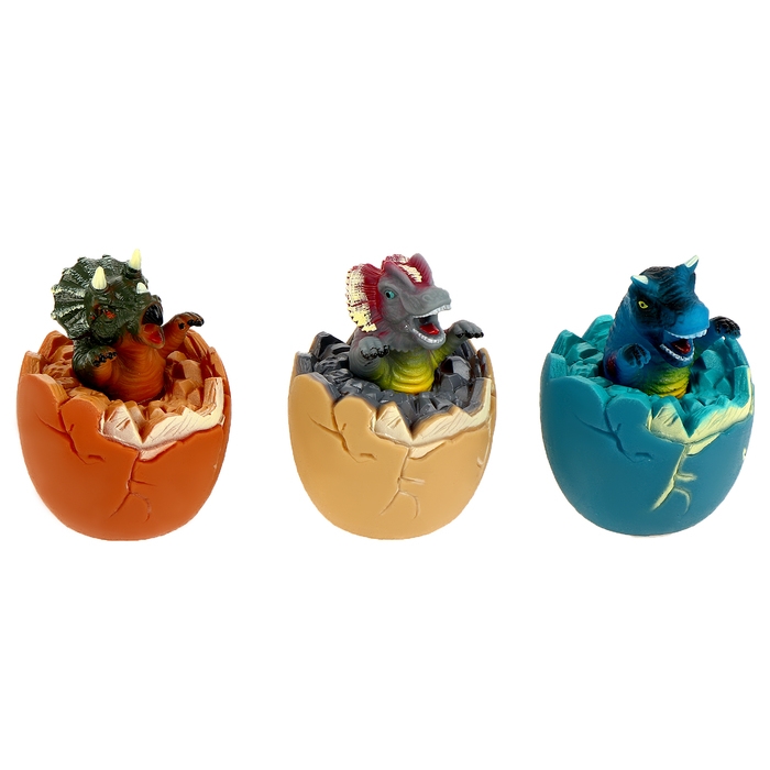 Мялка &laquo;Динозавры&raquo; световая, звуковая, виды МИКС