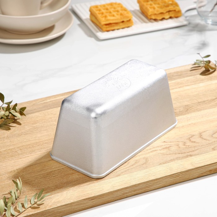 Хлебная форма прямоугольная, 21&times;10&times;10 см, 1,5 л