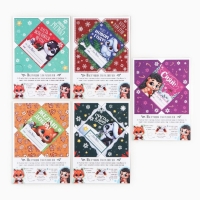 Новый год. Письма от Деда Мороза с заданиями &laquo;Зверята&raquo;