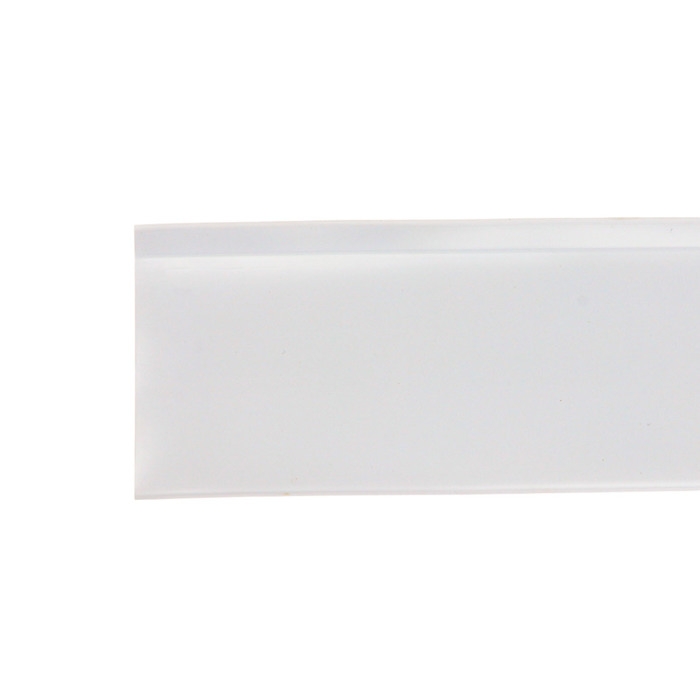 Плинтус ПВХ самоклеящийся, 200см/8см, белый