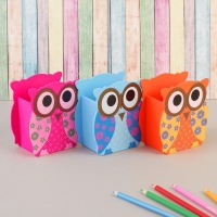 Карандашница &laquo;Совушки&raquo;, МИКС