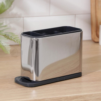 Подставка для столовых приборов Magistro &laquo;Металлик&raquo;, 4 отделения