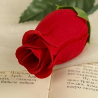 Цветы искусственные &laquo;Роза простая закрытая&raquo; d-5 см 50 см