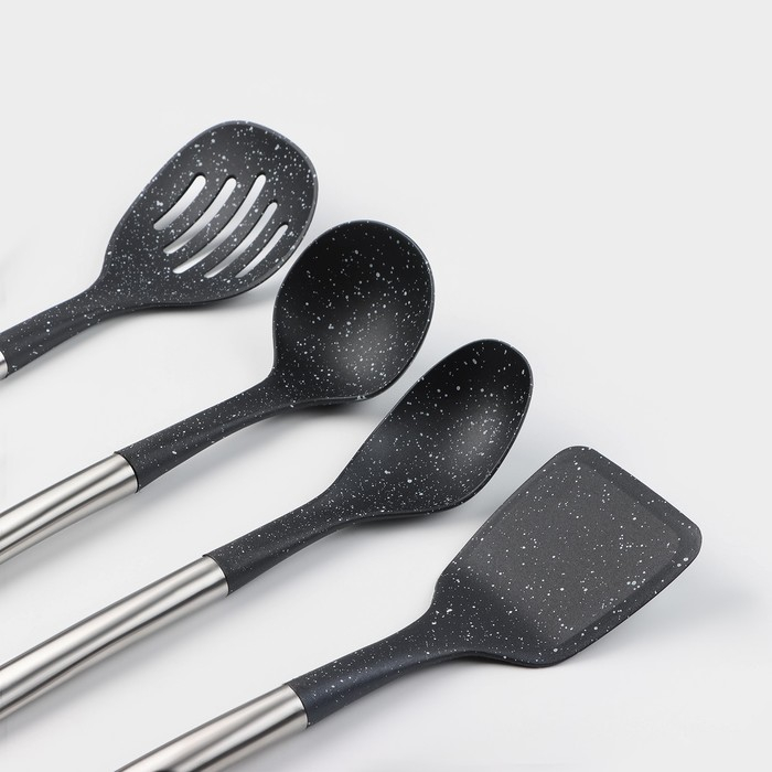 Набор кухонных принадлежностей Доляна «Космос», 4 предмета Набор кухонных принадлежностей Доляна «Космос», 4 предмета